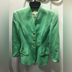 Escada by Margaretha Ley Lime Suite Coat